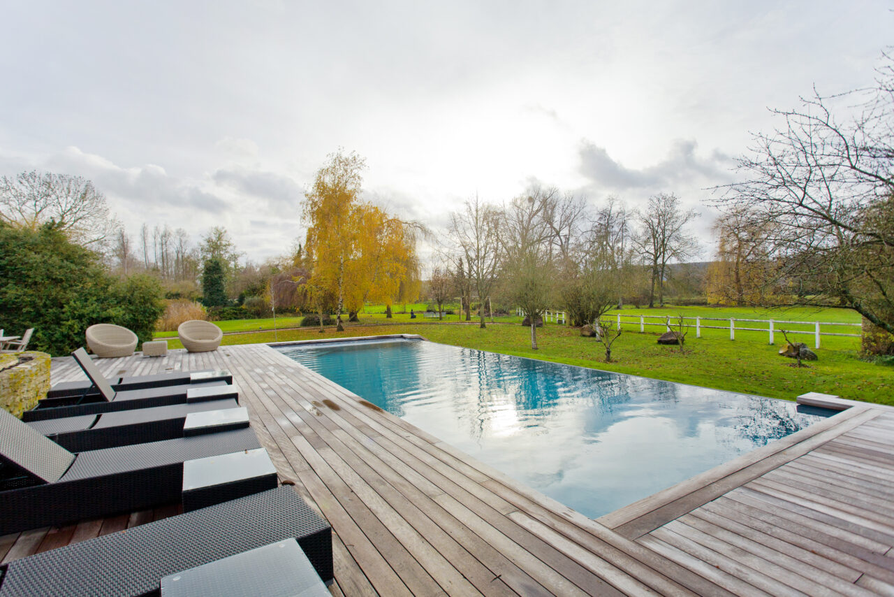 piscine en bois