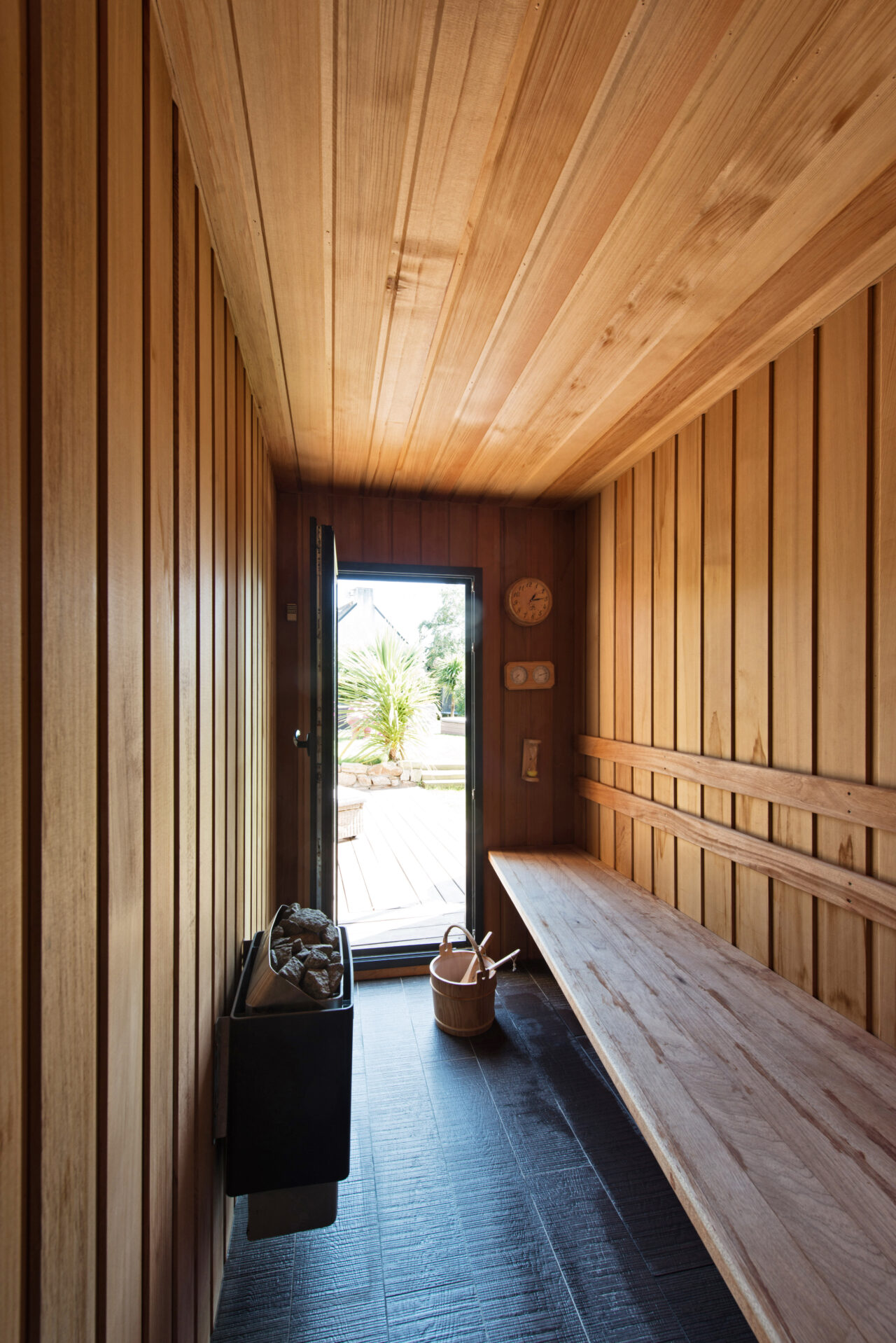 Sauna extérieur sur mesure