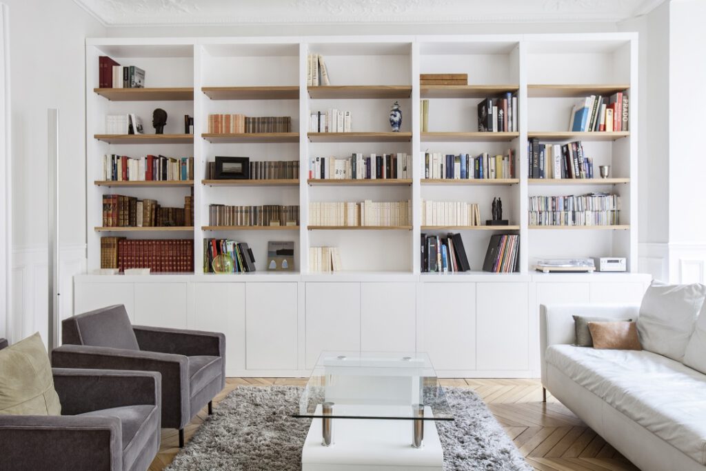 Bibliothèques sur mesure à Paris | Ouest Home