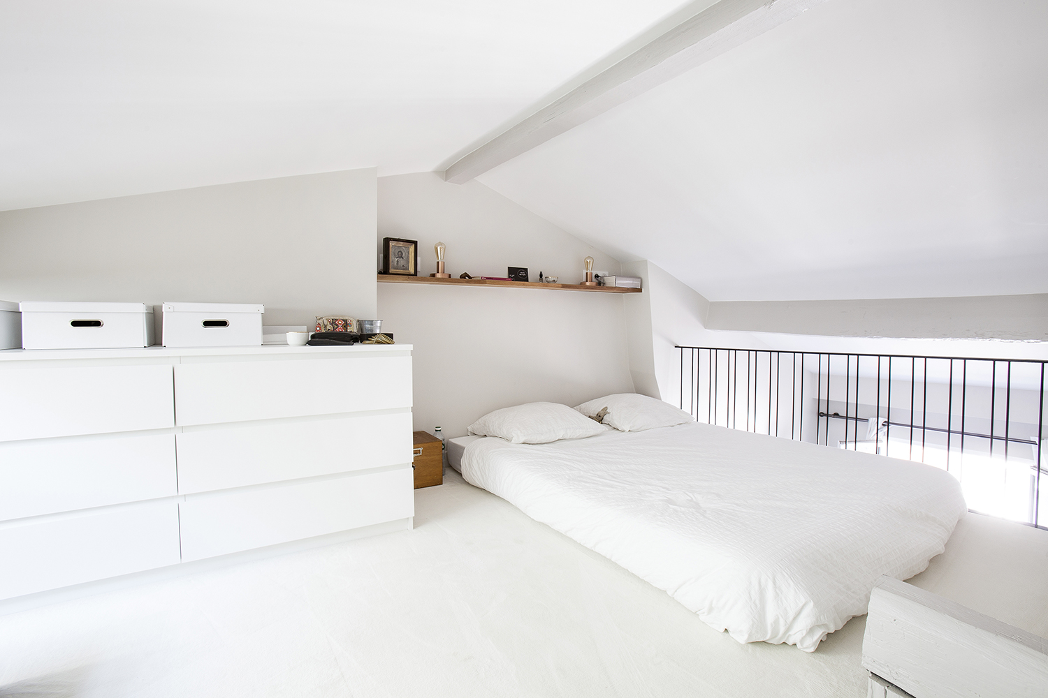 Chambre en mezzanine