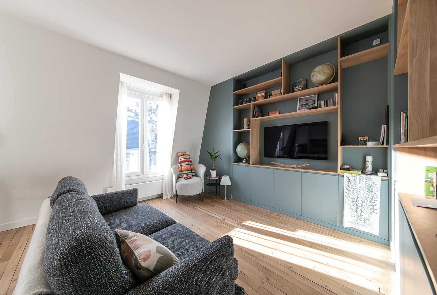 bibliotheque sur mesure