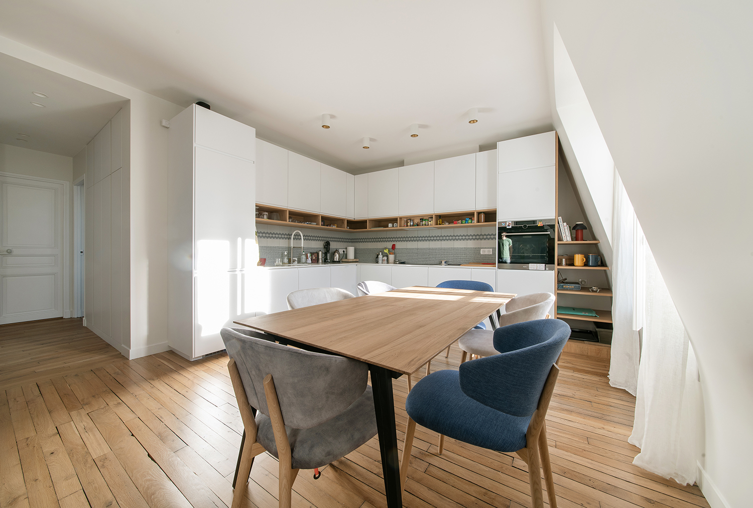 cuisine angle ouverte