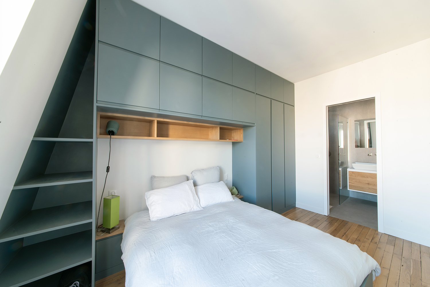 aménagement appartement mansardé