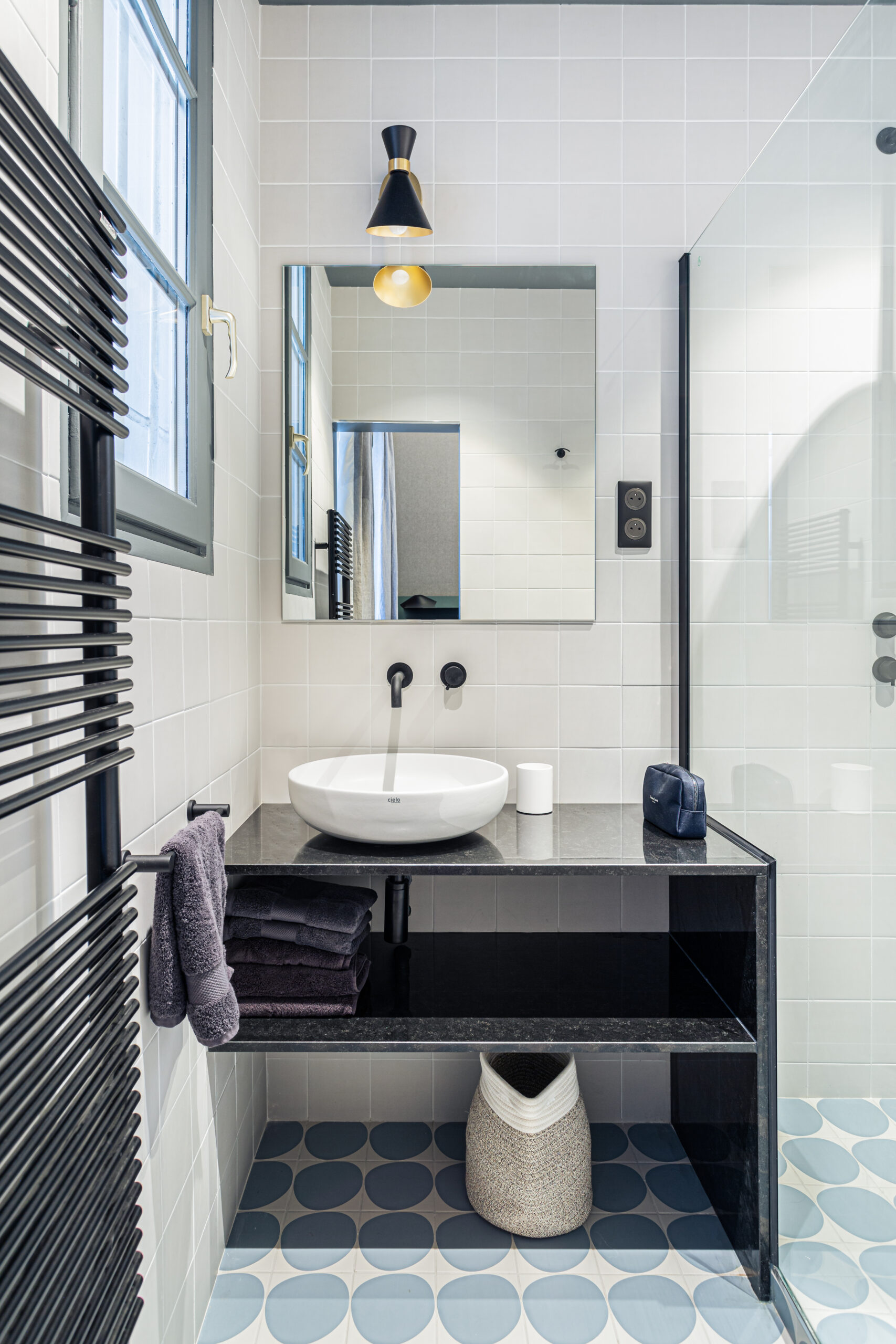 salle de bain moderne vasque à poser
